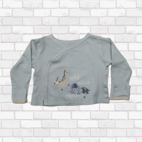 Gerber Organic "Wild about Mommy" Safari Outfit - Picture 3 of 7